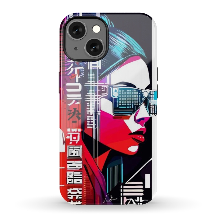 iPhone 13 StrongFit Modern Japan Woman by LM2Kone