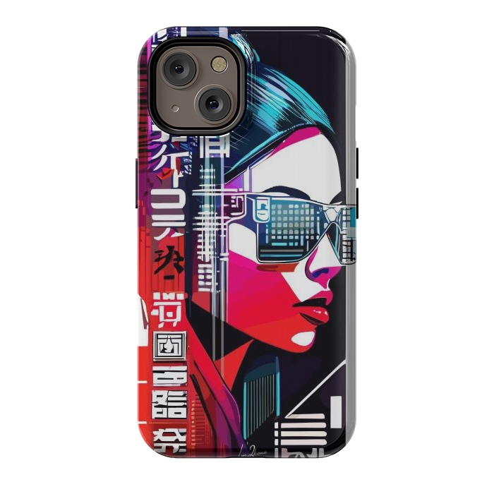 iPhone 14 StrongFit Modern Japan Woman by LM2Kone