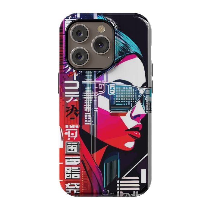 iPhone 14 Pro StrongFit Modern Japan Woman by LM2Kone