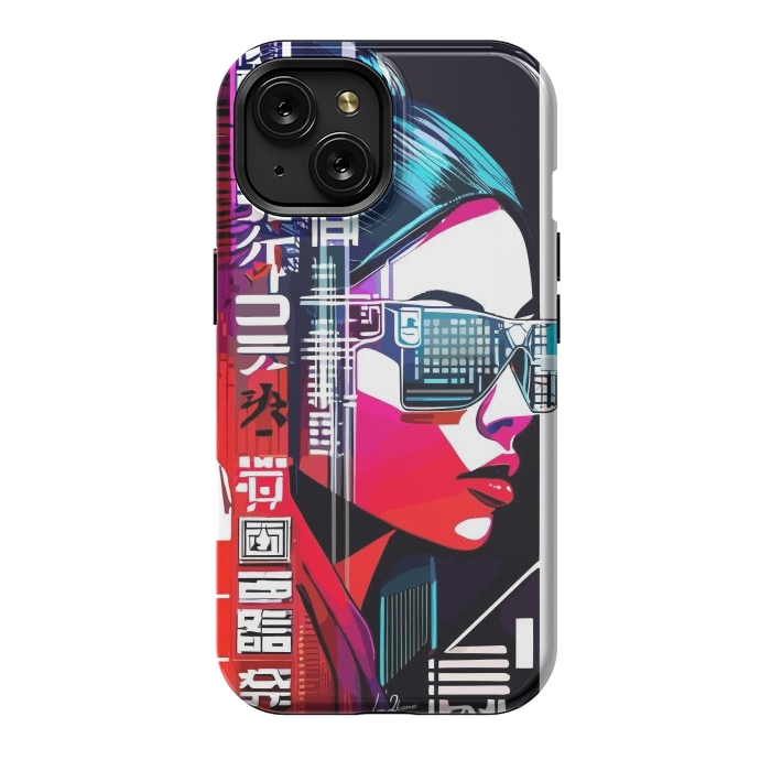 iPhone 15 StrongFit Modern Japan Woman by LM2Kone