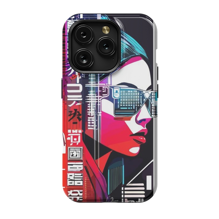 iPhone 15 Pro StrongFit Modern Japan Woman by LM2Kone