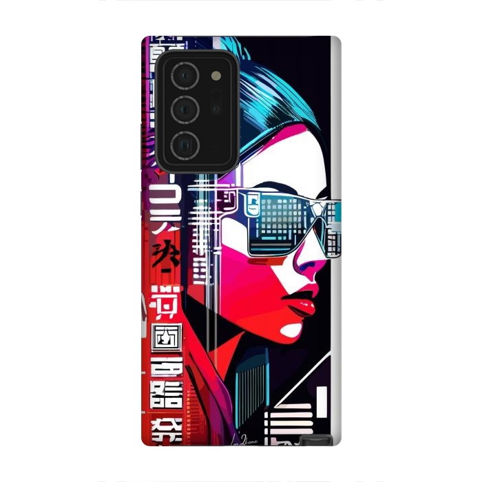 Galaxy Note 20 Ultra StrongFit Modern Japan Woman by LM2Kone