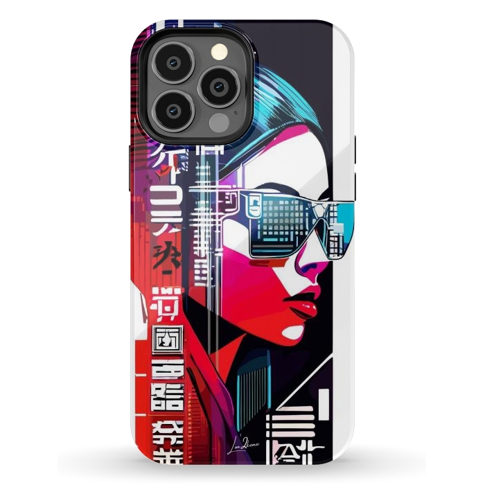 iPhone 13 Pro Max StrongFit Modern Japan Woman by LM2Kone