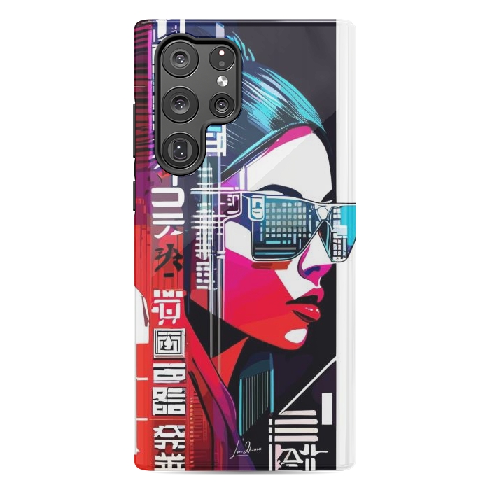 Galaxy S22 Ultra StrongFit Modern Japan Woman by LM2Kone