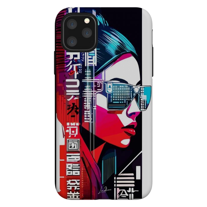 iPhone 11 Pro Max StrongFit Modern Japan Woman by LM2Kone