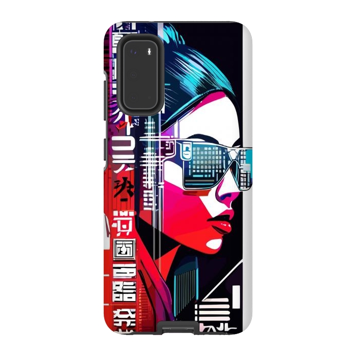 Galaxy S20 StrongFit Modern Japan Woman by LM2Kone