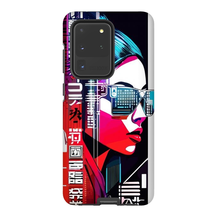 Galaxy S20 Ultra StrongFit Modern Japan Woman by LM2Kone