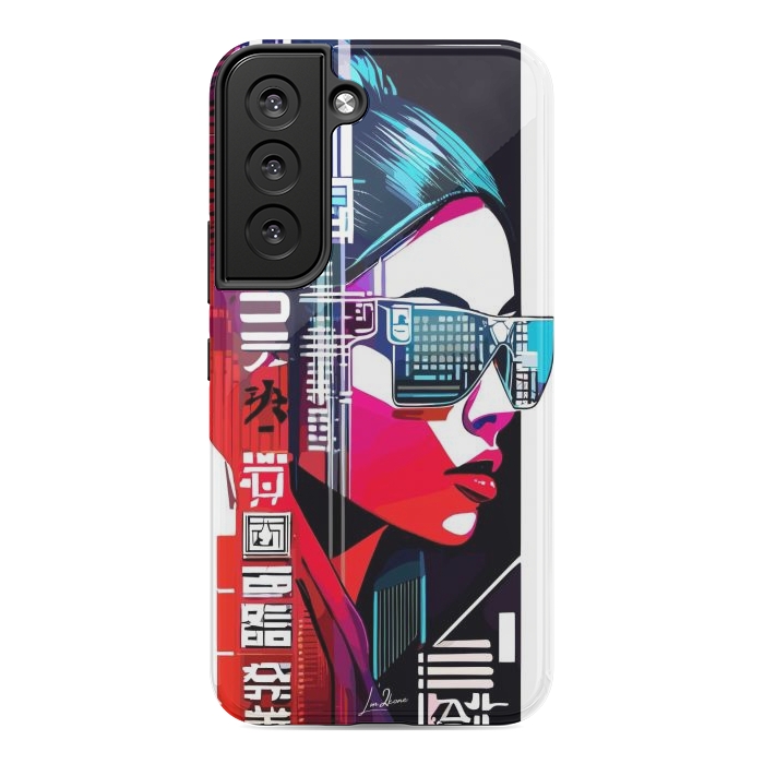 Galaxy S22 StrongFit Modern Japan Woman by LM2Kone