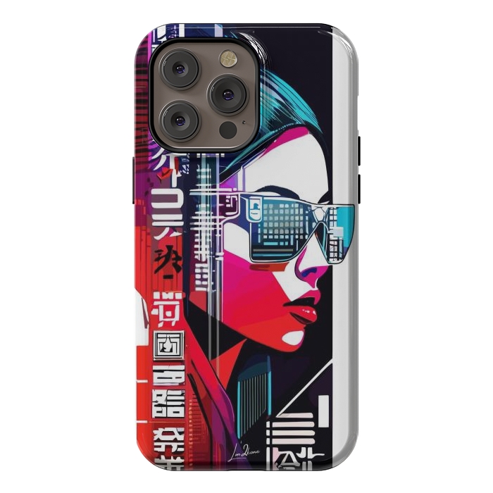 iPhone 14 Pro max StrongFit Modern Japan Woman by LM2Kone