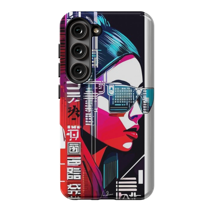 Galaxy S23 StrongFit Modern Japan Woman by LM2Kone