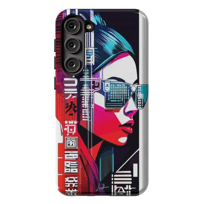 Galaxy S23 Plus StrongFit Modern Japan Woman by LM2Kone