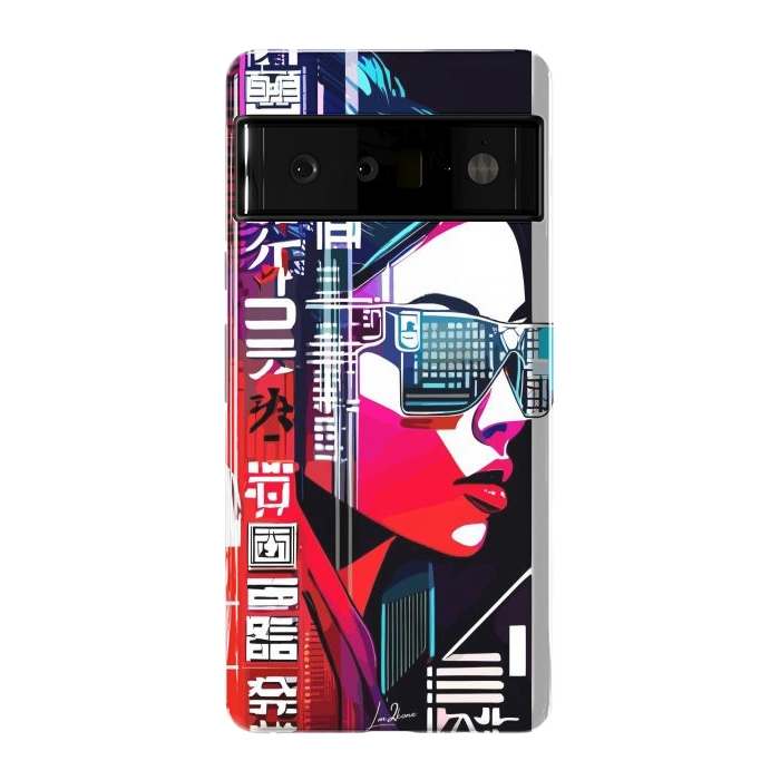 Pixel 6 Pro StrongFit Modern Japan Woman by LM2Kone