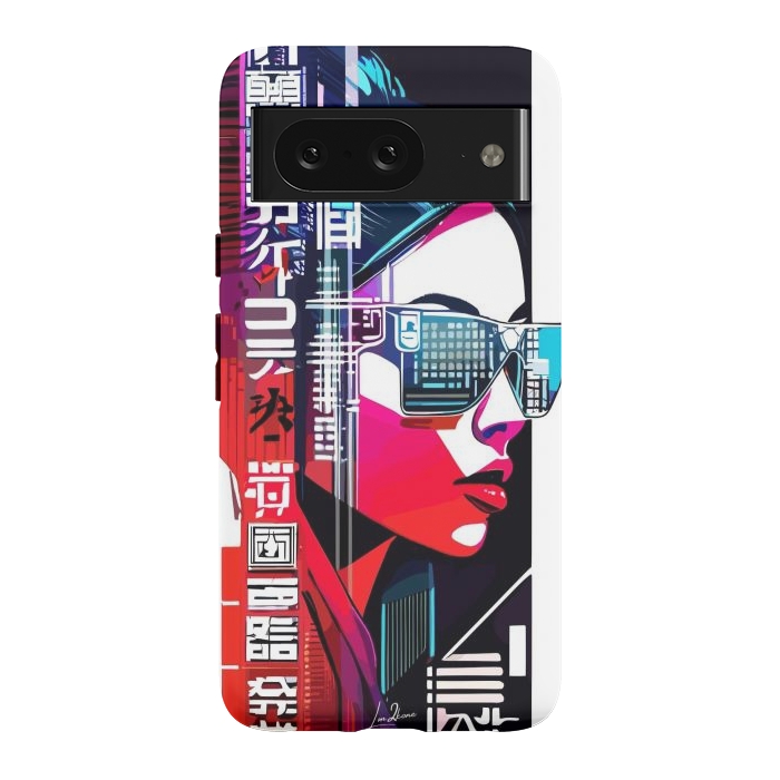 Pixel 8 StrongFit Modern Japan Woman by LM2Kone