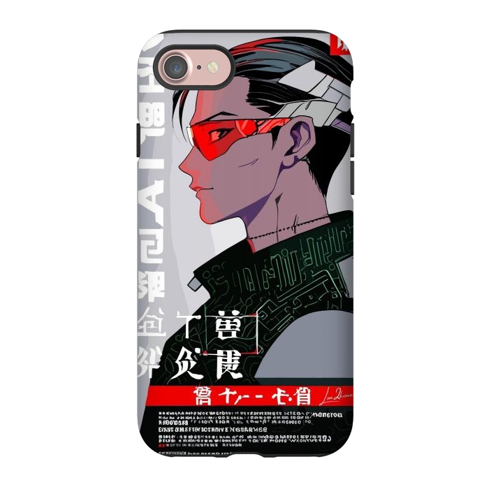 iPhone 7 StrongFit Japan Gaming Cyberpunk by LM2Kone