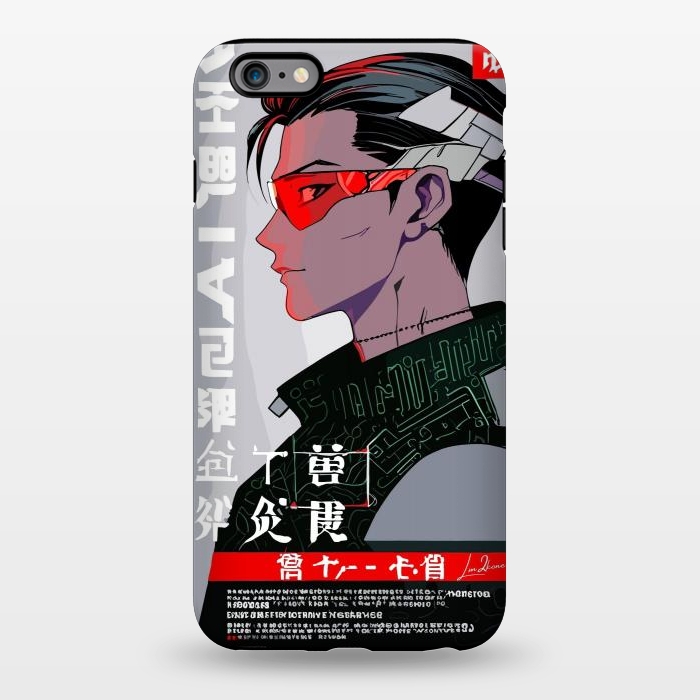 iPhone 6/6s plus StrongFit Japan Gaming Cyberpunk by LM2Kone