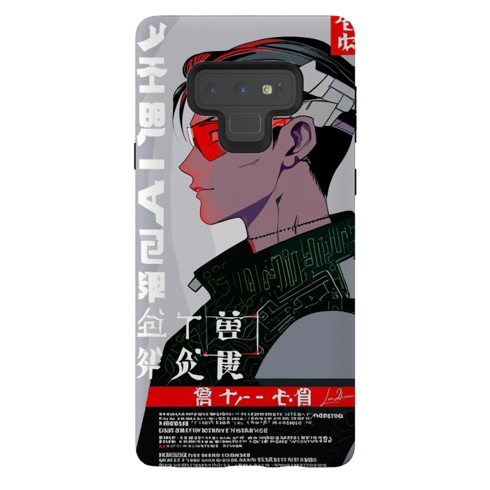 Galaxy Note 9 StrongFit Japan Gaming Cyberpunk by LM2Kone