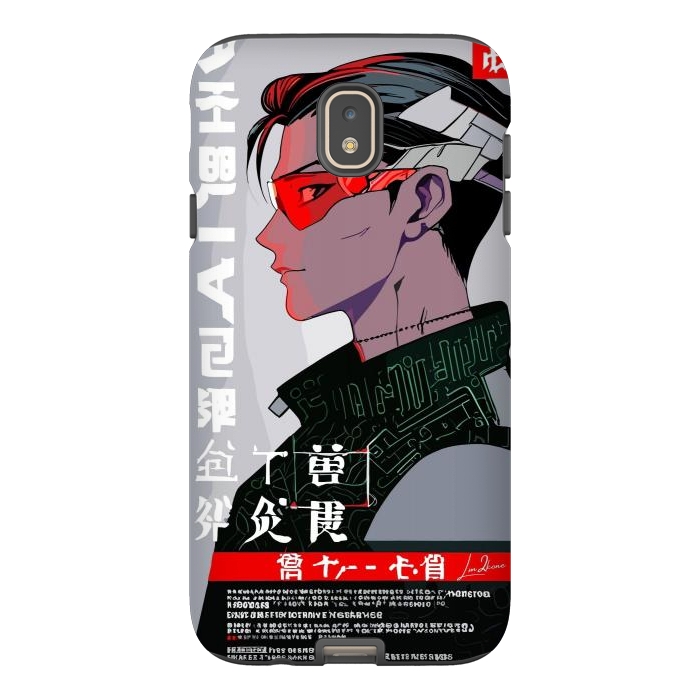 Galaxy J7 StrongFit Japan Gaming Cyberpunk by LM2Kone