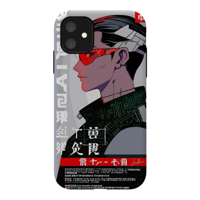 iPhone 11 StrongFit Japan Gaming Cyberpunk by LM2Kone