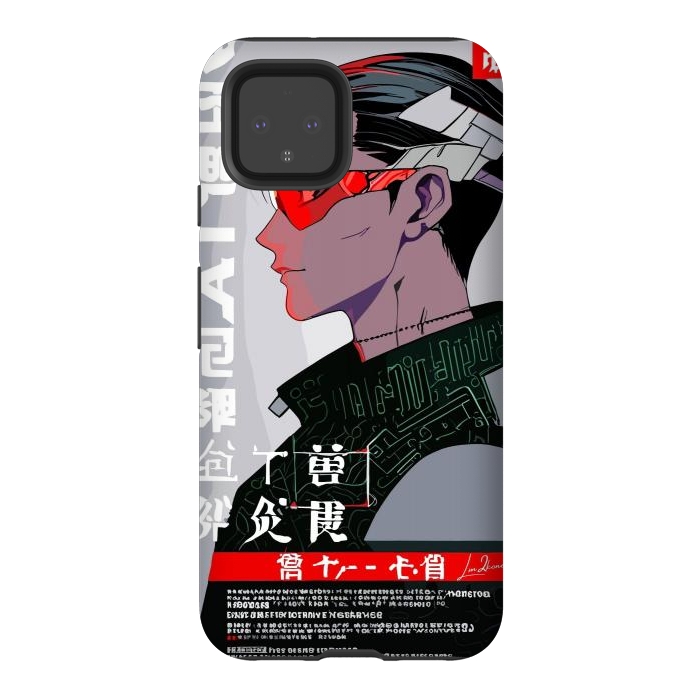 Pixel 4 StrongFit Japan Gaming Cyberpunk by LM2Kone