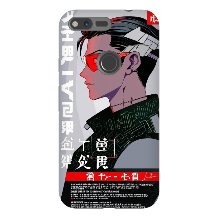 Pixel XL StrongFit Japan Gaming Cyberpunk by LM2Kone