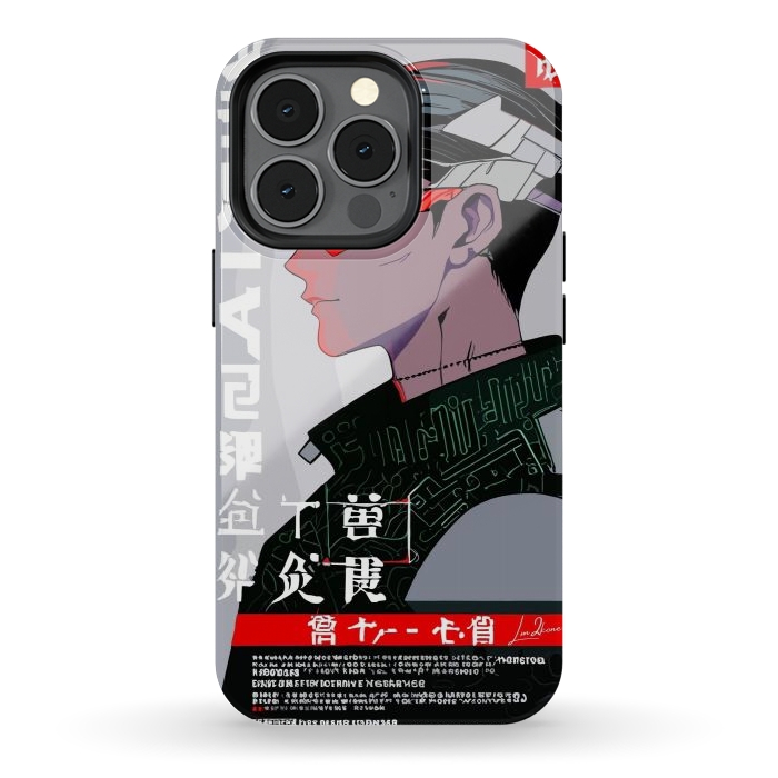 iPhone 13 pro StrongFit Japan Gaming Cyberpunk by LM2Kone