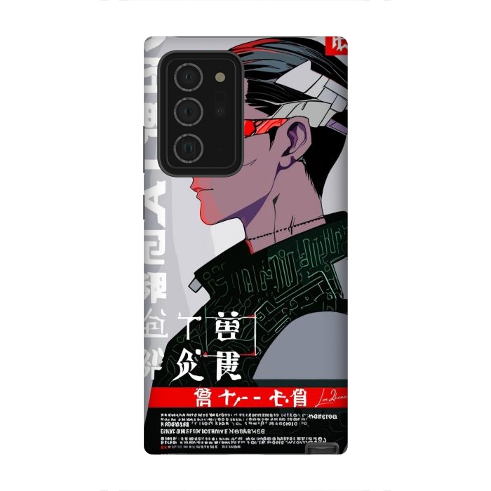 Galaxy Note 20 Ultra StrongFit Japan Gaming Cyberpunk by LM2Kone