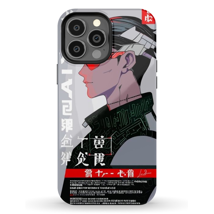 iPhone 13 Pro Max StrongFit Japan Gaming Cyberpunk by LM2Kone