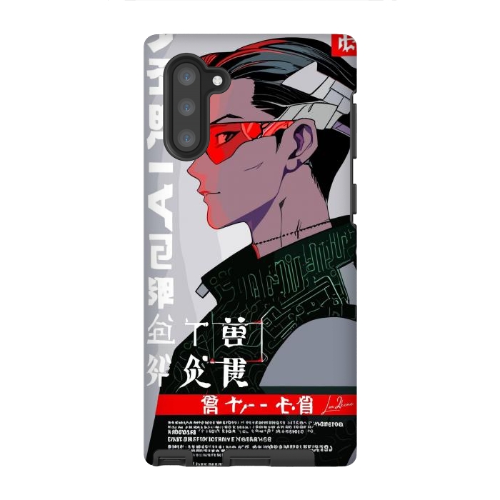 Galaxy Note 10 StrongFit Japan Gaming Cyberpunk by LM2Kone