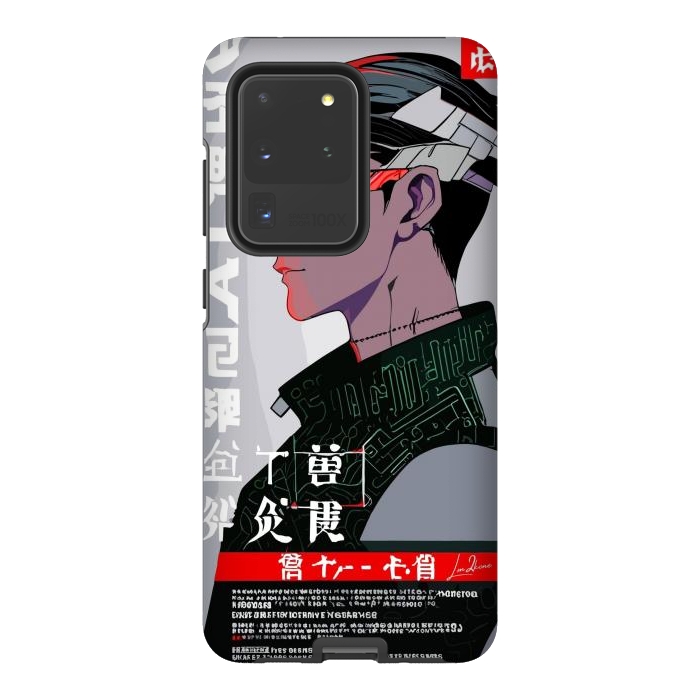 Galaxy S20 Ultra StrongFit Japan Gaming Cyberpunk by LM2Kone