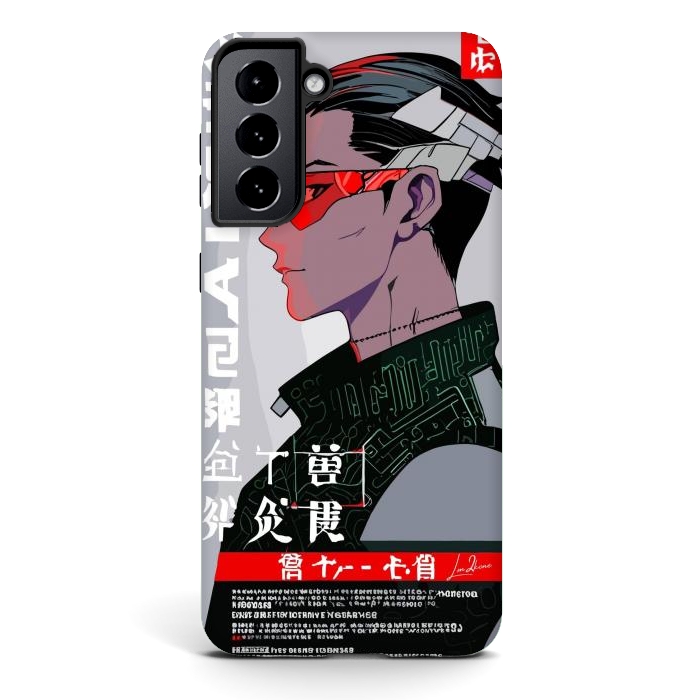 Galaxy S21 StrongFit Japan Gaming Cyberpunk by LM2Kone