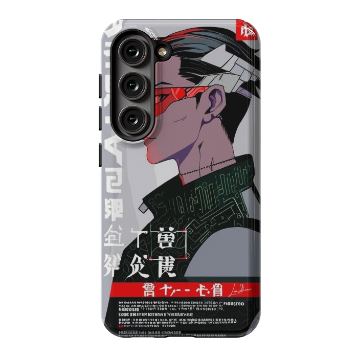 Galaxy S23 StrongFit Japan Gaming Cyberpunk by LM2Kone