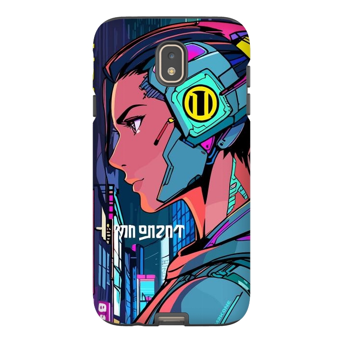 Galaxy J7 StrongFit Pop Cyberpunk Neon by LM2Kone