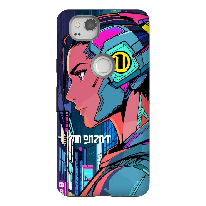 Pixel 2 StrongFit Pop Cyberpunk Neon by LM2Kone