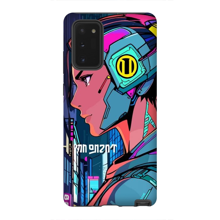 Galaxy Note 20 StrongFit Pop Cyberpunk Neon by LM2Kone