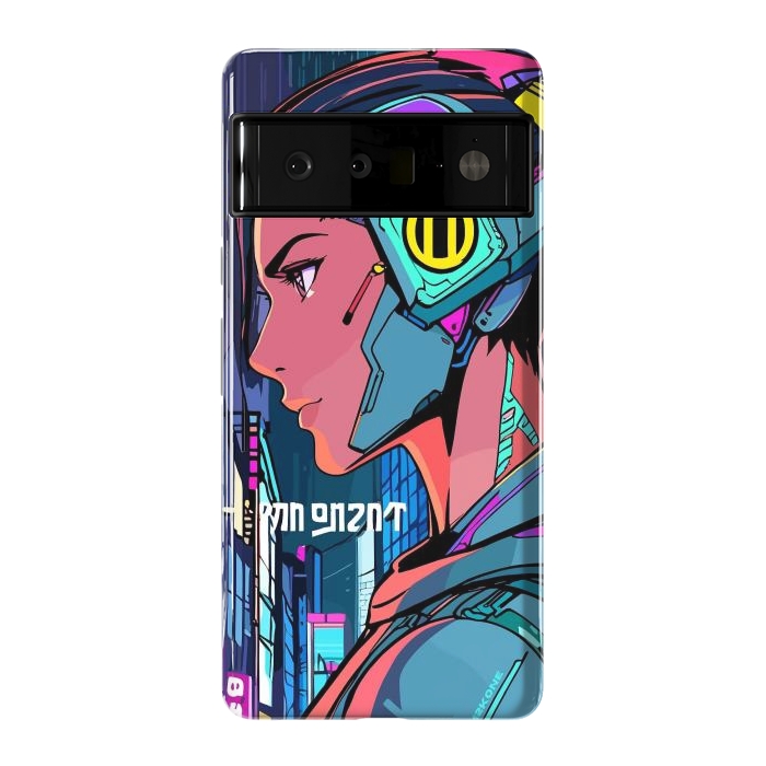 Pixel 6 Pro StrongFit Pop Cyberpunk Neon by LM2Kone