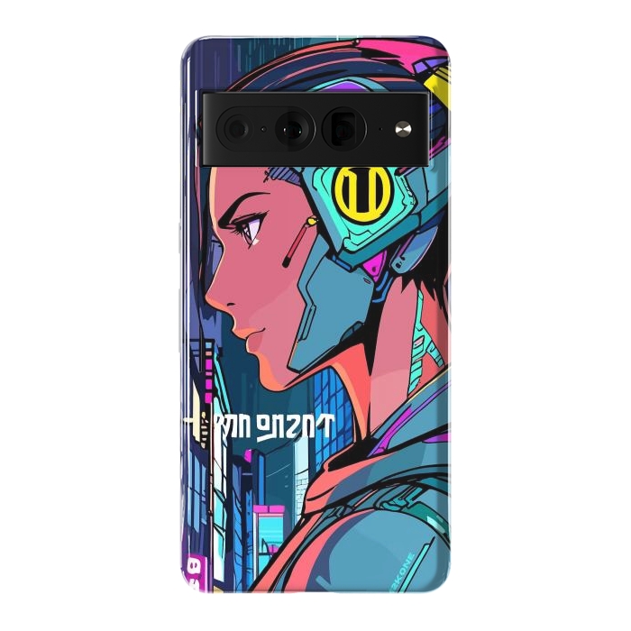 Pixel 7 Pro StrongFit Pop Cyberpunk Neon by LM2Kone