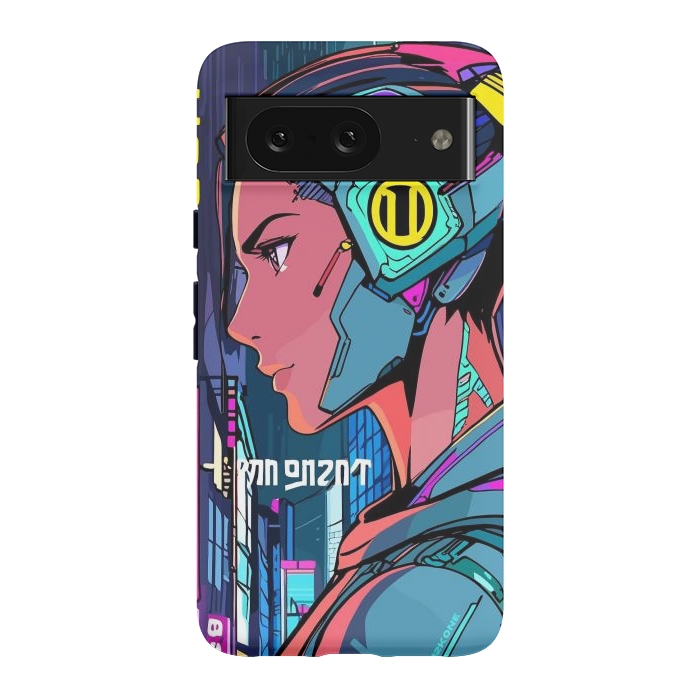 Pixel 8 StrongFit Pop Cyberpunk Neon by LM2Kone