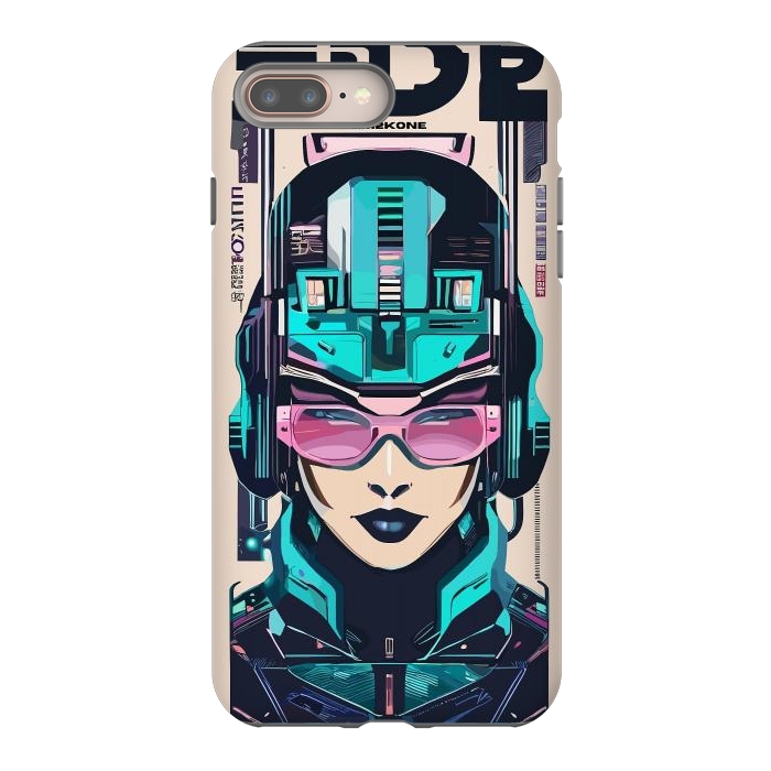 iPhone 7 plus StrongFit Modern Symbolic Cyborg by LM2Kone