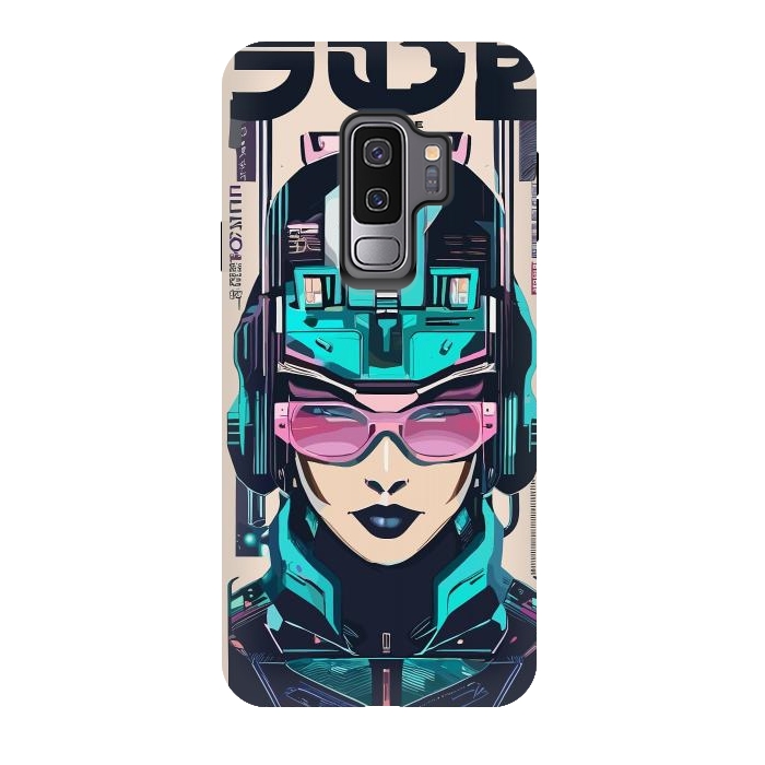 Galaxy S9 plus StrongFit Modern Symbolic Cyborg by LM2Kone