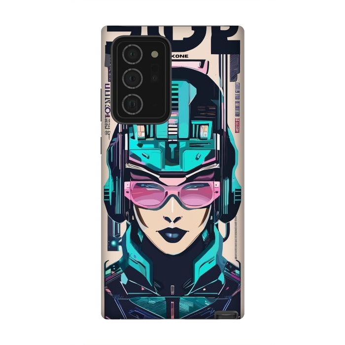 Galaxy Note 20 Ultra StrongFit Modern Symbolic Cyborg by LM2Kone