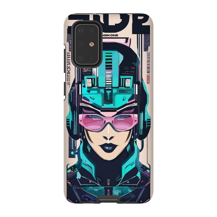 Galaxy S20 Plus StrongFit Modern Symbolic Cyborg by LM2Kone