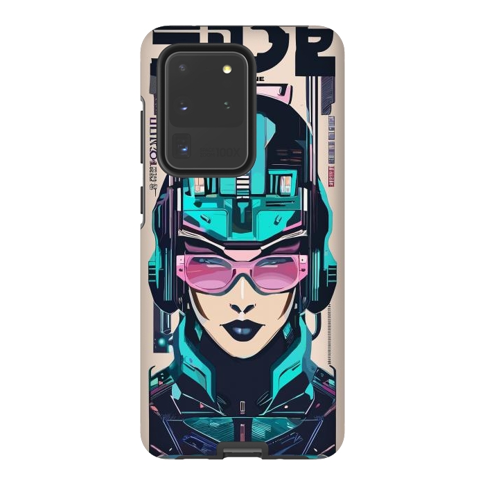 Galaxy S20 Ultra StrongFit Modern Symbolic Cyborg by LM2Kone