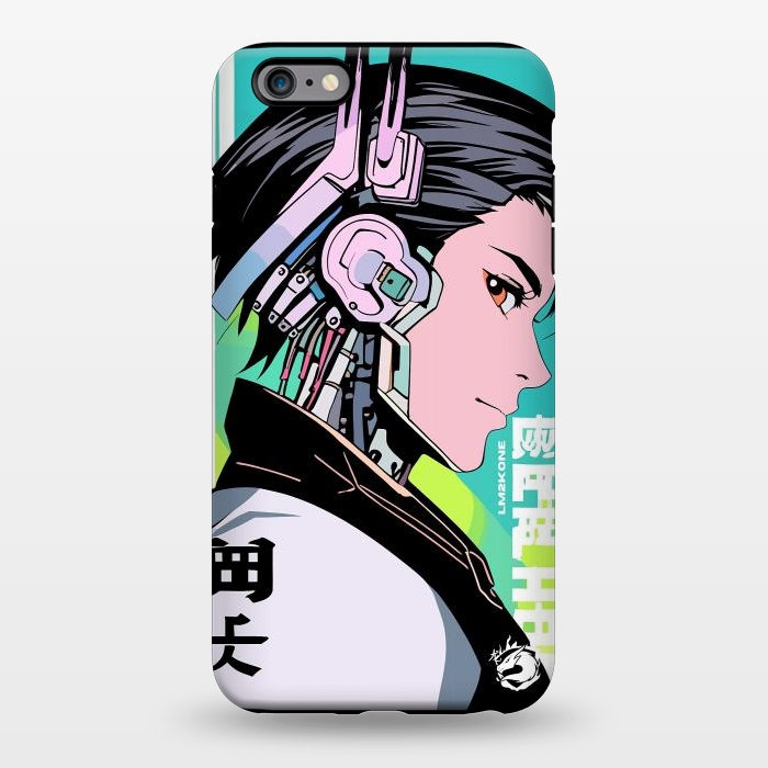 iPhone 6/6s plus StrongFit Cyberpunk Gaming Cyborg by LM2Kone