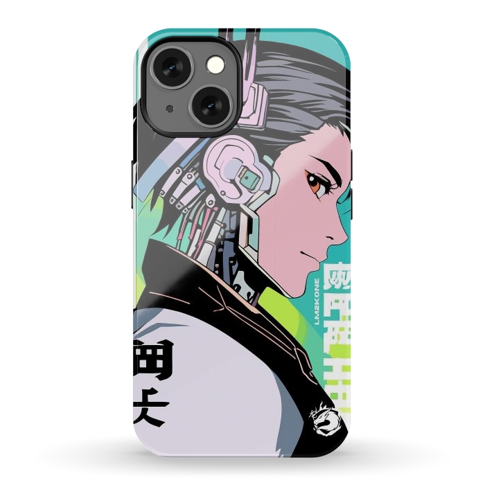 iPhone 13 StrongFit Cyberpunk Gaming Cyborg by LM2Kone