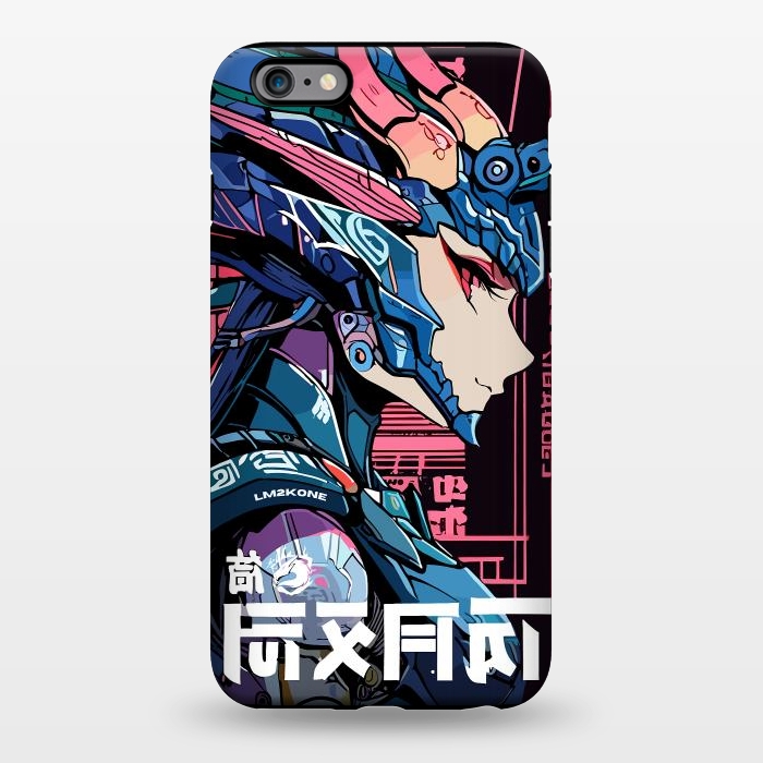 iPhone 6/6s plus StrongFit Cyberpunk Dragon Girl by LM2Kone