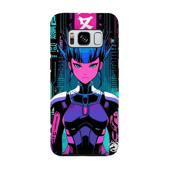 Galaxy S8 StrongFit Cyberpunk Japan Neon by LM2Kone