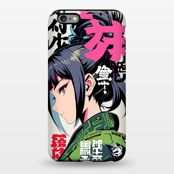 iPhone 6/6s plus StrongFit Green Geisha Anime by LM2Kone