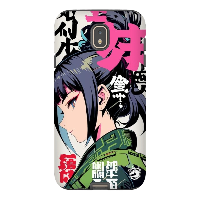 Galaxy J7 StrongFit Green Geisha Anime by LM2Kone