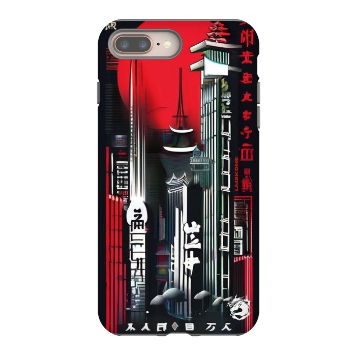 iPhone 7 plus StrongFit City Japanese Modern by LM2Kone