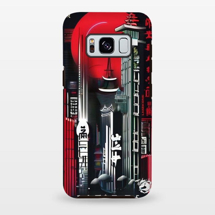 Galaxy S8 plus StrongFit City Japanese Modern by LM2Kone